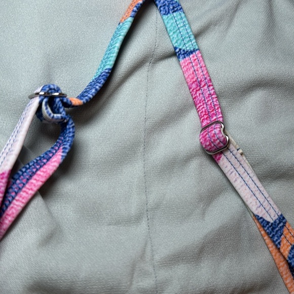 Speedo Colorful Tropical Print Tankini Top Size XL (top only) - Picture 5 of 10